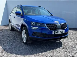 Blue Used 2018 Skoda Karoq SE Technology SUV | £12,995 (Fair price)
