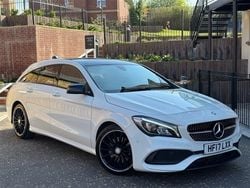 White Used 2017 Mercedes CLA220 Shooting Brake AMG line Estate | £13,249 (Fair price)