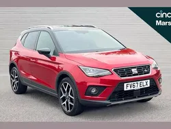 Red Used 2017 Seat Arona FR Sport SUV | £9,463 (Fair price)