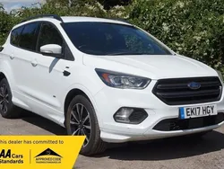 White Used 2017 Ford Kuga ST-Line SUV | £10,490 (Fair price)