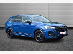 Ascari blue Used 2024 Audi Q7 Advanced SUV | £61,995 (Fair price)