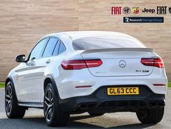 White Used 2018 Mercedes GLC63 AMG Premium Coupe | £35,896 (Fair price)