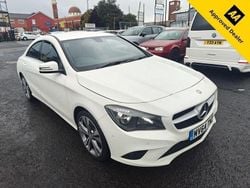 White Used 2014 Mercedes CLA200 Coupe | £7,795 (Fair price)