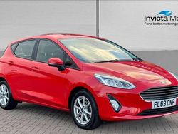 Red Used 2019 Ford Fiesta Zetec Hatchback | £8,750 (Fair price)