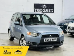 Blue Used 2008 Mitsubishi Colt Hatchback | £2,500 (Fair price)