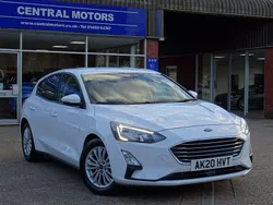 White Used 2020 Ford Focus Titanium Hatchback | £12,495 (Fair price)