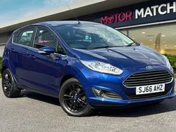 Blue Used 2016 Ford Fiesta Zetec Hatchback | £6,428 (Fair price)