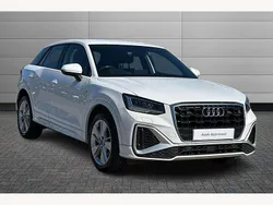 Ibis white Used 2021 Audi Q2 S-Line SUV | £18,495 (Fair price)