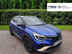 Blue / black bi tone Used 2024 Renault Captur Engineered SUV | £18,995 (Fair price)