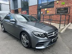 Grey Used 2018 Mercedes E200 AMG line Sedan | £12,995 (Fair price)