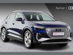 Blue Used 2024 Audi Q4 e-tron S-Line SUV | £35,750 (Good price)