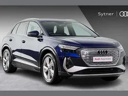 Blue Used 2024 Audi Q4 e-tron S-Line SUV | £35,750 (Good price)