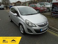 Silver Used 2012 Vauxhall Corsa Hatchback | £3,299 (Good price)