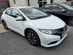 White Used 2014 Honda Civic SE Plus Hatchback | £7,295 (Good price)