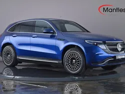 Blue Used 2022 Mercedes EQC400 AMG Line Premium SUV | £26,695 (A bit pricey)