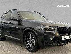 Grey Used 2024 BMW X3 M Sport SUV | £36,490 (Fair price)