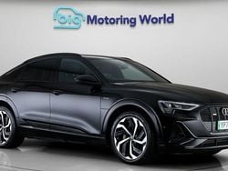 Used 2022 Audi e-tron Sportback Black Edition SUV | £27,900 (Fair price)