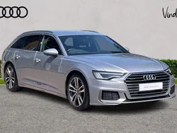 Silver Used 2022 Audi A6 S-Line Estate | £34,400 (Expensive)