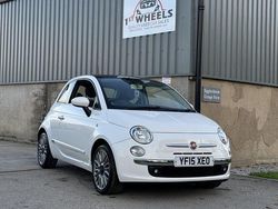 White Used 2015 Fiat 500 Lounge Hatchback | £6,995 (Good price)