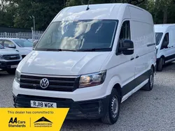 White Used 2018 VW Crafter Trendline Van | £11,990 (Expensive)