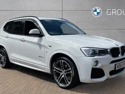 White Used 2015 BMW X3 M Sport SUV | £13,491 (Fair price)