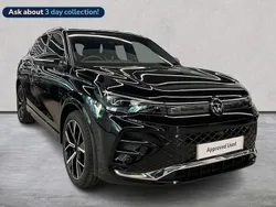 Black Used 2025 VW Tiguan R-line SUV | £36,278 (Expensive)