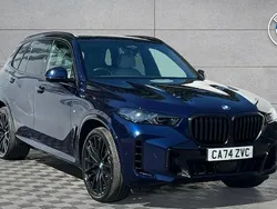 Blue Used 2024 BMW X5 M Sport SUV | £72,990 (Expensive)