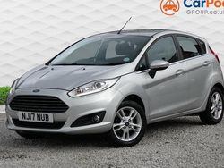 Silver Used 2017 Ford Fiesta Zetec Hatchback | £6,990 (Fair price)