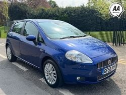 Blue Used 2008 Fiat Punto Hatchback | £2,650