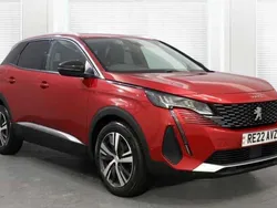 Red Used 2022 Peugeot 3008 Allure Premium Estate | £18,622 (Fair price)