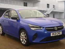 Blue Used 2021 Vauxhall Corsa Hatchback | £10,795 (Fair price)