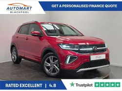 Red Used 2024 VW T-Cross R-line SUV | £25,465 (A bit pricey)