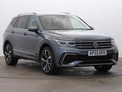 Grey Used 2025 VW Tiguan Allspace R-line SUV | £37,840 (Expensive)