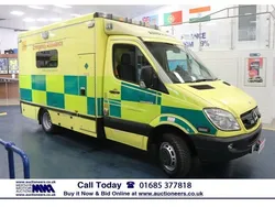 Yellow Used 2012 Mercedes Sprinter Van | £5,020