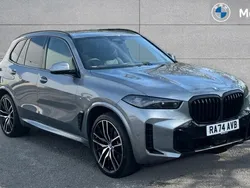 Skyscraper grey metallic Used 2025 BMW X5 M Sport SUV | £76,290 (A bit pricey)
