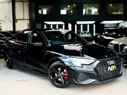 Black Used 2021 Audi A3 S-Line Sedan | £20,995 (Fair price)