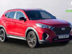 Red Used 2020 Hyundai Tucson N Line SUV | £19,299 (Fair price)