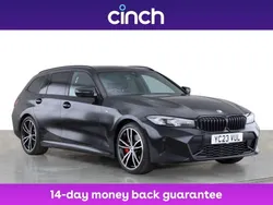 Black Used 2023 BMW 320 M Sport Estate | £28,149 (Fair price)