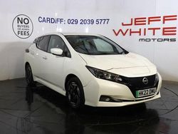 White Used 2022 Nissan Leaf Acenta Hatchback | £9,988 (Good price)
