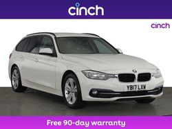 White Used 2017 BMW 316 Sport Line Estate | £12,349