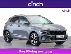 Grey Used 2022 Hyundai Kona Premium SUV | £14,379 (Fair price)