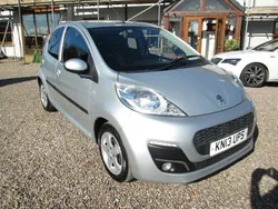Silver Used 2013 Peugeot 107 Allure Hatchback | £2,980 (Fair price)
