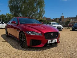 Red Used 2016 Jaguar XF S Sedan | £12,995 (Fair price)
