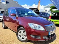 Maroon Used 2014 Skoda Roomster SE Estate | £7,995 (Expensive)