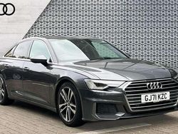 Grey Used 2021 Audi A6 S-Line Sedan | £21,166 (Fair price)