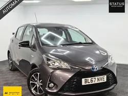 Grey Used 2017 Toyota Yaris Hybrid Hatchback | £8,795 (Fair price)