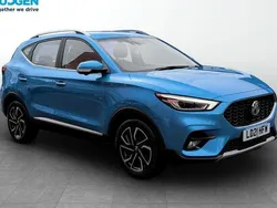 Blue Used 2021 MG ZS Exclusive Sedan | £12,198 (Fair price)