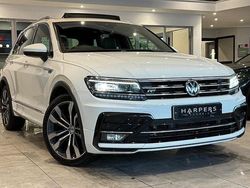 White Used 2018 VW Tiguan R-line SUV | £21,795 (Fair price)