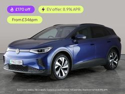 Blue Used 2022 VW ID.4 Pro Performance SUV | £20,732 (A bit pricey)