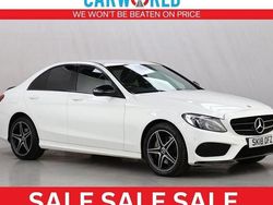 White Used 2018 Mercedes C250 AMG line Sedan | £13,400 (Super price)